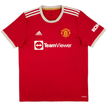 2021-22 Manchester United Home Shirt - 5/10 - (L)