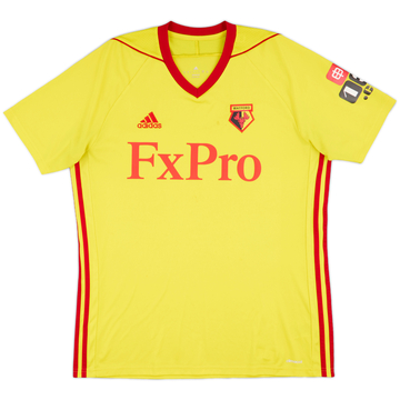 2017-18 Watford Home Shirt - 7/10 - (L)