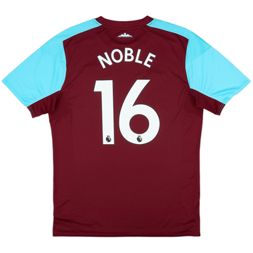 2017-18 West Ham Home Shirt Noble #16 - 10/10 - (L)