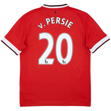 2014-15 Manchester United Home Shirt V.Persie #20 - 6/10 - (M)