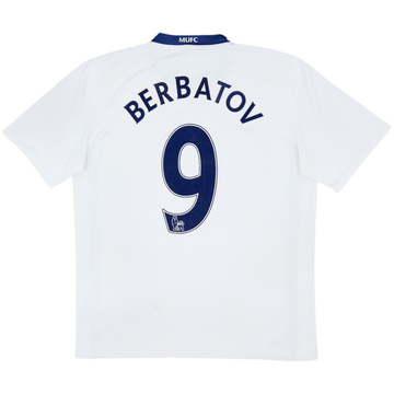 2008-10 Manchester United Away Shirt Berbatov #9 - 5/10 - (L)