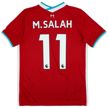2020-21 Liverpool Home Shirt M.Salah #11 - 10/10 - (XL.Boys)