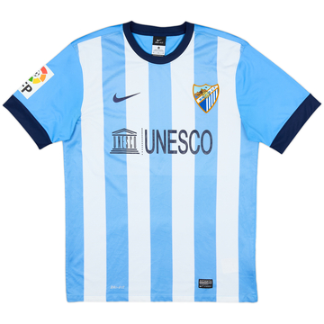 2013-14 Malaga Home Shirt - 9/10 - (M)