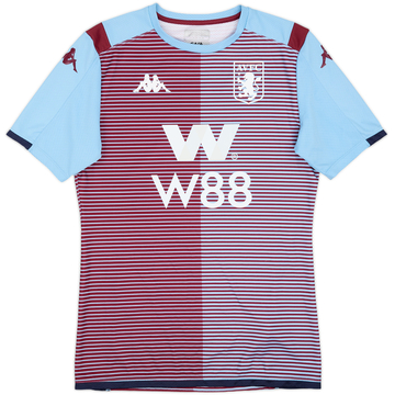 2019-20 Aston Villa Kappa Pre-Match Training Shirt - 10/10 - (L)