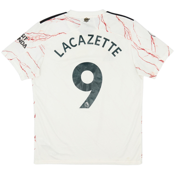 2020-21 Arsenal Away Shirt Lacazette #9 - 10/10 - (L)