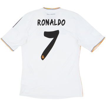 2013-14 Real Madrid Home Shirt Ronaldo #7 - 6/10 - (M)
