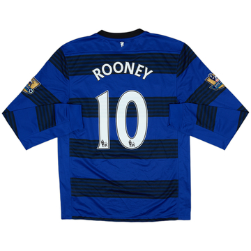 2011-13 Manchester United Away L/S Shirt Rooney #10 - 9/10 - (M)