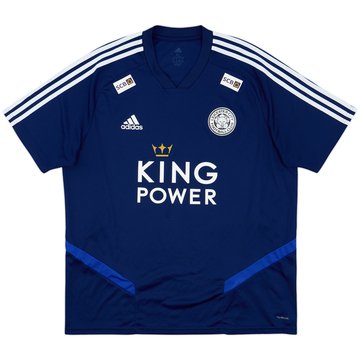 2018-19 Leicester City Player Issue adidas Training Shirt - 8/10 - (XL)