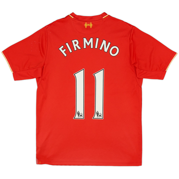 2015-16 Liverpool Home Shirt Firmino #11 - 8/10 - (XL.Boys)