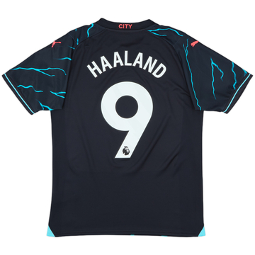 2023-24 Manchester City Third Shirt Haaland #9 - 10/10 - (M)