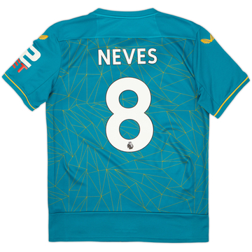 Camiseta de visitante del Wolves 2022-23 Neves #8 - 8/10 - (M)