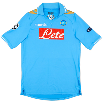 2011-12 Napoli CL Home Shirt - 8/10 - (L)