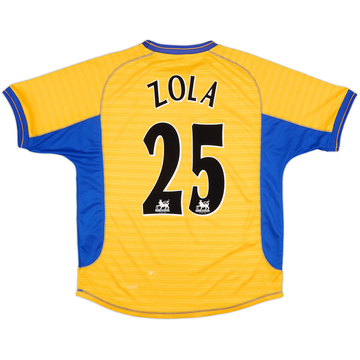 2000-01 Chelsea Away Shirt Zola #25 - 7/10 - (L)