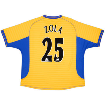 2000-01 Chelsea Away Shirt Zola #25 - 8/10 - (XXL)