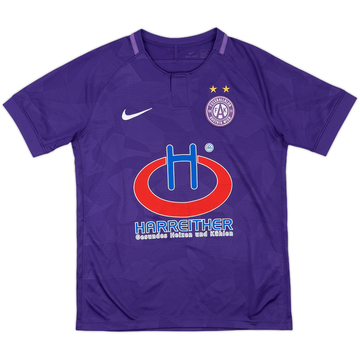 2019-20 Austria Wien Home Shirt - 8/10 - (L.Boys)