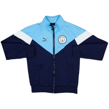2020-21 Manchester City Puma Track Jacket - 8/10 - (S.Boys)