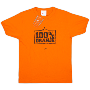 2002-04 Netherlands Nike Cotton Tee (M.Boys)