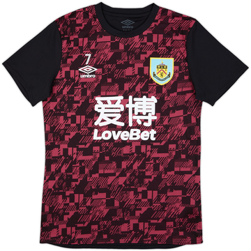 2019-20 Burnley Umbro Player Issue Training Shirt #7 - 9/10 - (S)