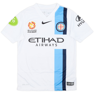2014-16 Melbourne City Home Shirt - 8/10 - (S.Boys)