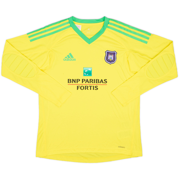 2017-18 Anderlecht Authentic GK Shirt - 8/10 - (L.Boys)