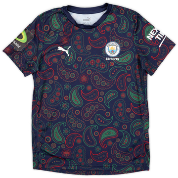 2019-20 Manchester City Esports Puma Training Shirt - 9/10 - (M.Boys)
