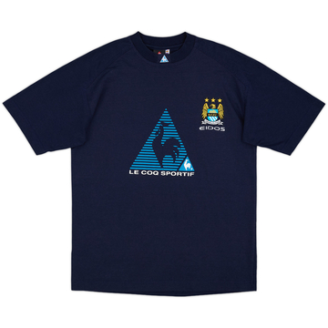 1999-00 Manchester City Le Coq Sportif Cotton Tee - 9/10 - (S)