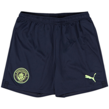 2022-23 Manchester City Player Issue Third Shorts - 10/10 - (L.Boys)