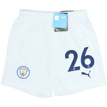 2020-21 Manchester City Home Shorts #26 (M.Boys)