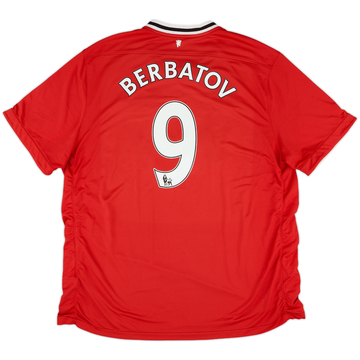 2011-12 Manchester United Home Shirt Berbatov #9 - 7/10 - (3XL)