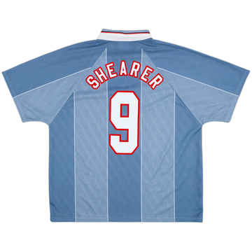 1996-97 England Away Shirt Shearer #9 - 9/10 - (XXL)