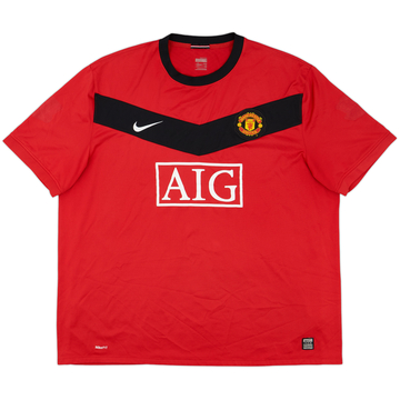 2009-10 Manchester United Home Shirt #16 - 6/10 - (3XL)