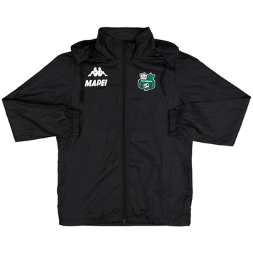 2019-20 Sassuolo Kappa Hooded Rain Jacket - 6/10 - (S)