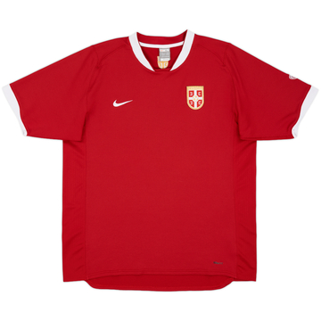 2007-08 Serbia Home Shirt - 8/10 - (XL)