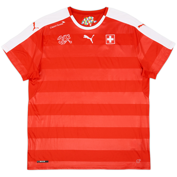 2016-17 Switzerland Home Shirt - 9/10 - (XXL)