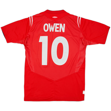 2004-06 England Away Shirt Owen #10 - 6/10 - (S)