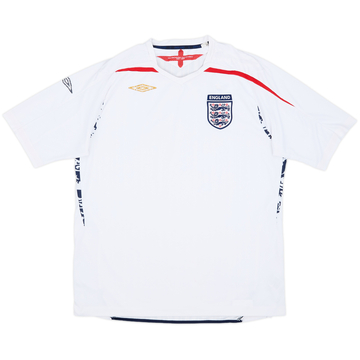 2007-09 England Home Shirt - 5/10 - (XL)