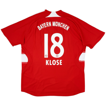 2008-09 Bayern Munich Home Shirt Klose #18 - 6/10 - (3XL)