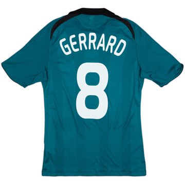 2008-09 Liverpool Third Shirt Gerrard #8 - 5/10 - (S)