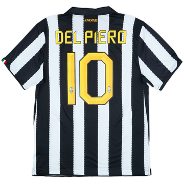 2011-12 Juventus Home Shirt Del Piero #10 - 9/10 - (L)