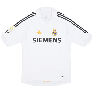 2005-06 Real Madrid Home Shirt - 4/10 - (S)