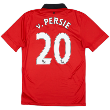 2013-14 Manchester United Home Shirt V.Persie #20 - 9/10 - (S)
