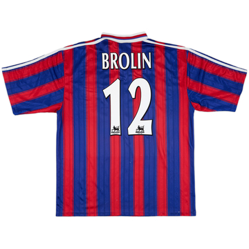 1996-98 Crystal Palace Home Shirt Brolin #12 - 7/10 - (XXL)