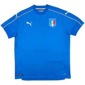 2016-17 Italy Home Shirt - 9/10 - (L)