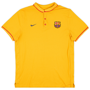2015-16 Barcelona Nike Polo Shirt - 9/10 - (L)