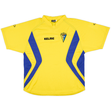 2003-04 Cadiz Home Shirt - 8/10 - (L)