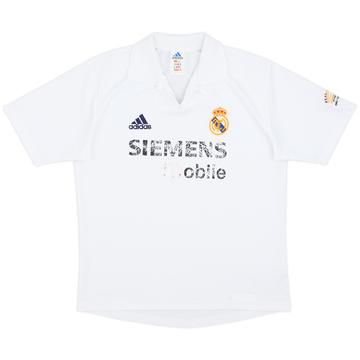 2002-03 Real Madrid Centenary Home Shirt - 5/10 - (L.Boys)