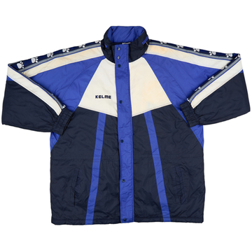 1996-97 Real Madrid Kelme Padded Bench Coat - 7/10 - (L)