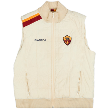 2004-05 Roma Diadora Padded Gilet - 8/10 - (M)