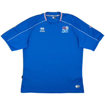 2008-10 Iceland Home Shirt - 8/10 - (XL)