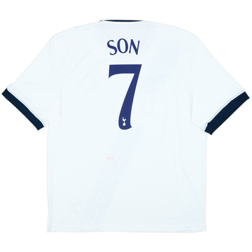 2015-16 Tottenham Home Shirt Son #7 - 6/10 - (3XL)